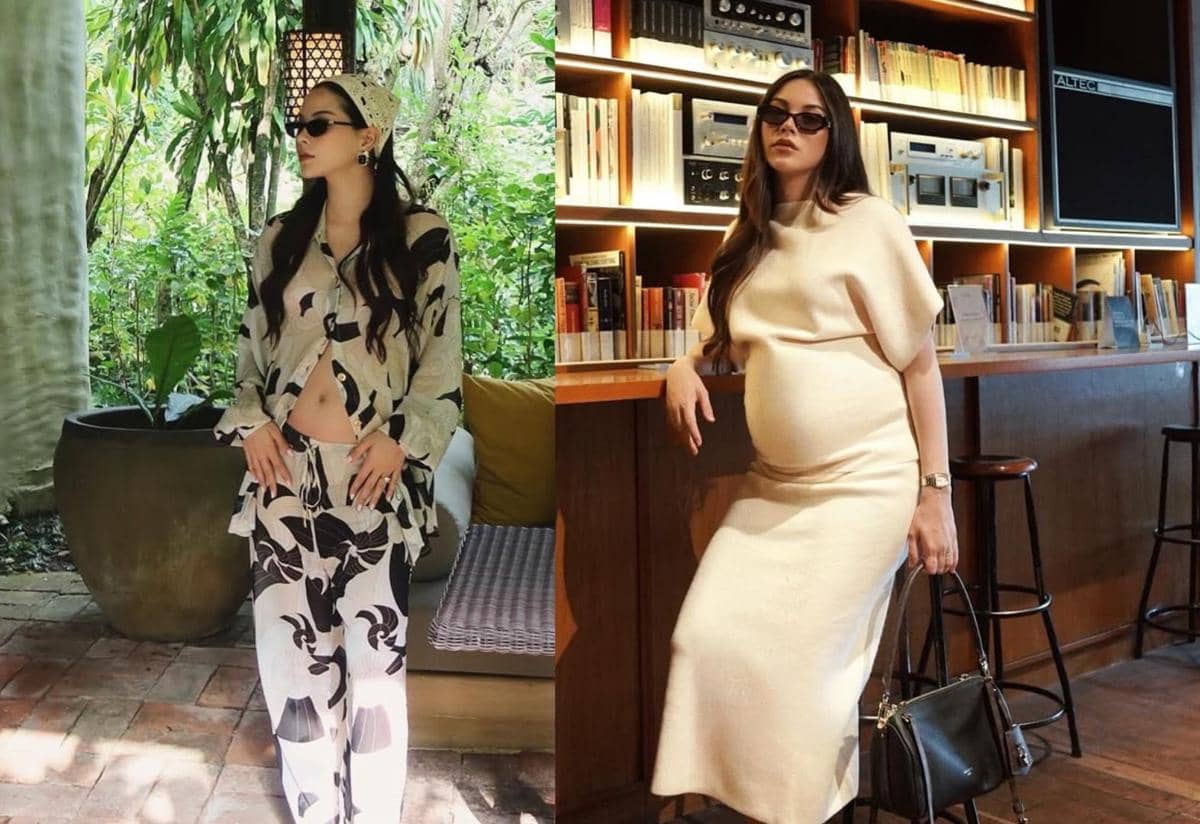 7 OOTD Bumil ala Alyssa Daguise, Buktikan Tetap Bisa Tampil Modis