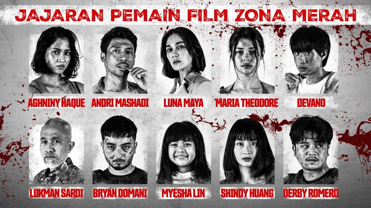 Jajaran pemain film Zona Merah, ada nama Luna Maya