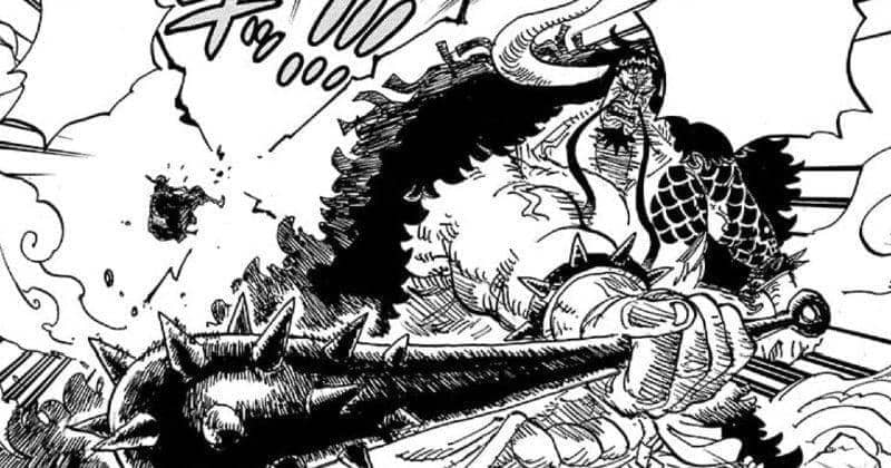 Kaido Luffy Raimei Hakke. (Dok. Eiichiro Oda, Shueisha/One Piece)