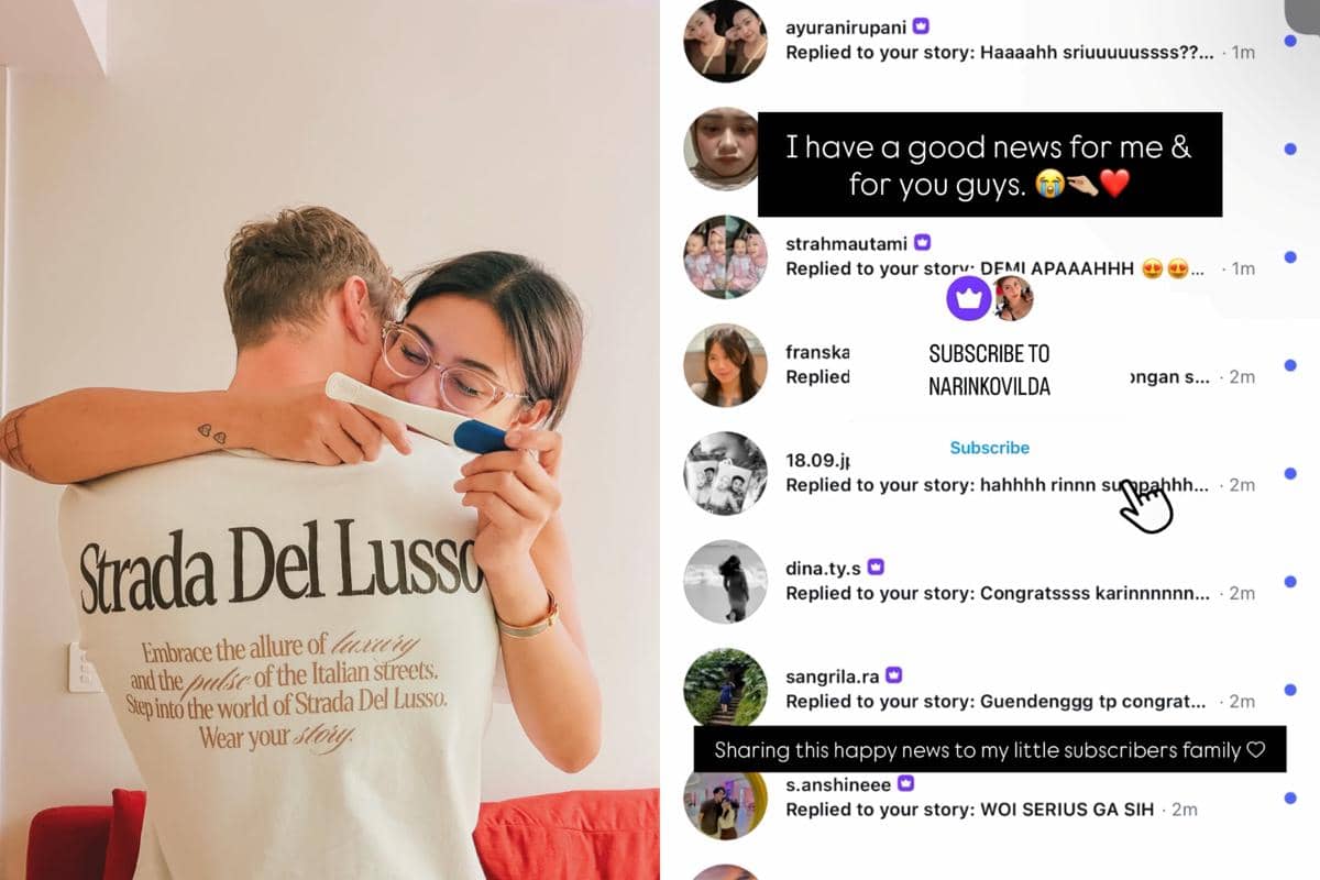 Karin Novilda nge-prank April Mop soal hamil