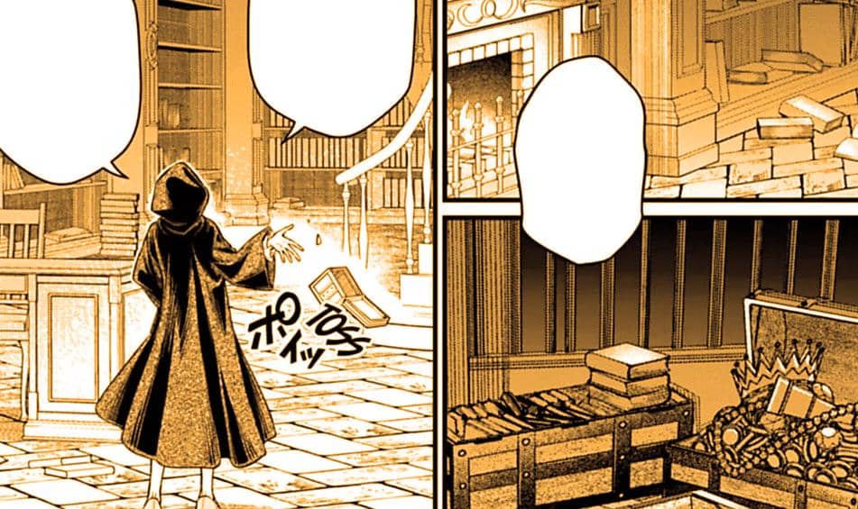 Nostradamus masuk ke kamar Odin - Record of Ragnarok