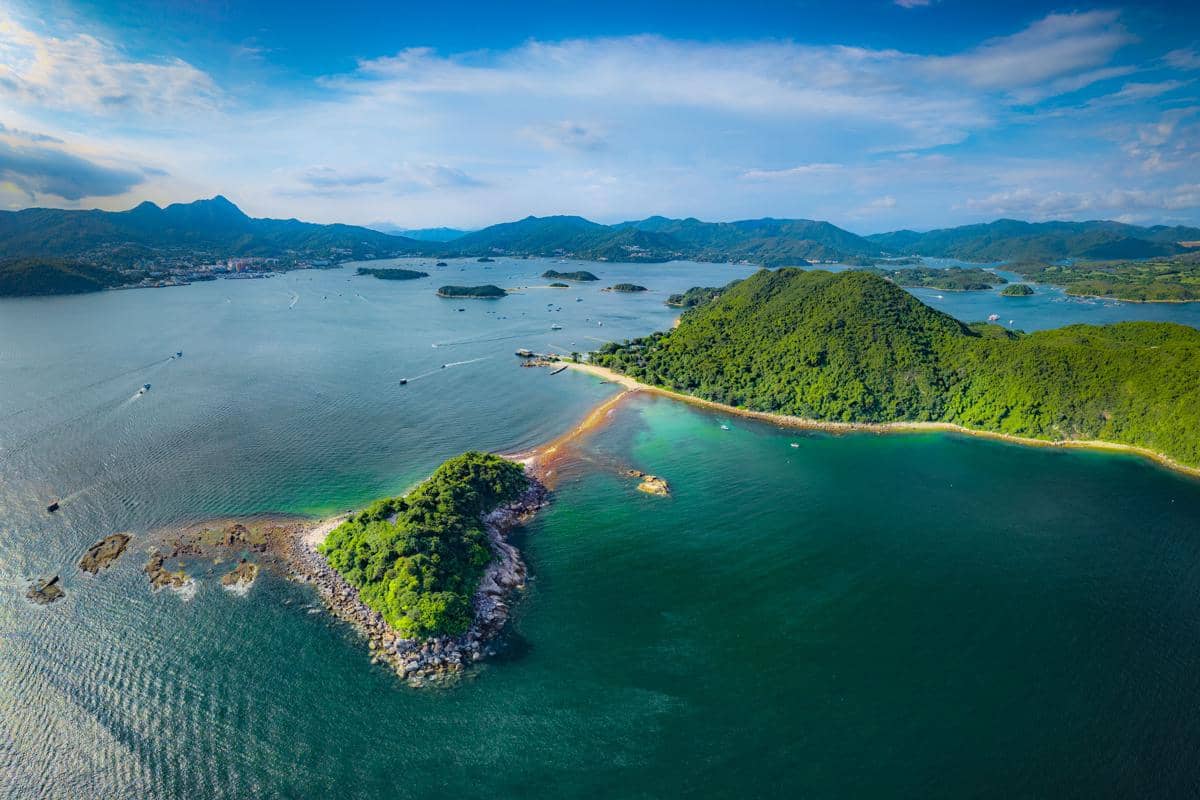 Potret Sharp Island, Hong Kong