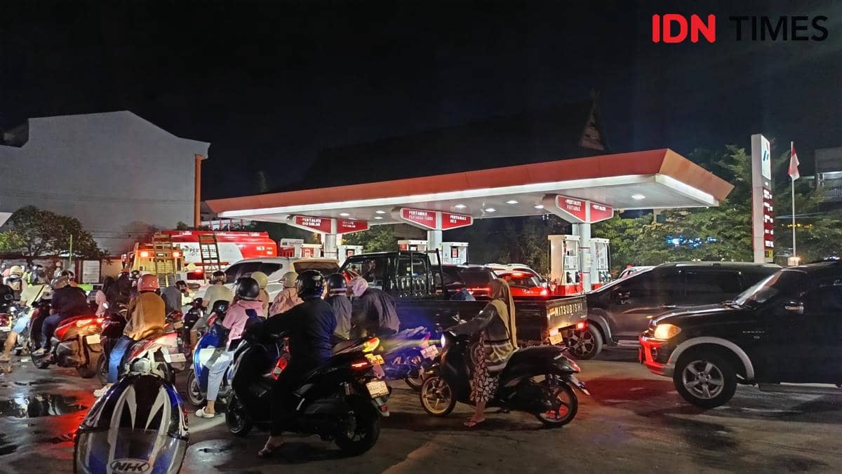 Antrean Panjang di SPBU Sulsel, Pertamina Pastikan Stok BBM Tetap Aman