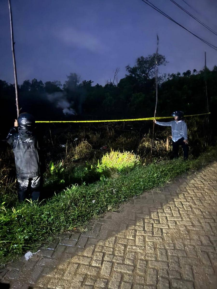 Ditinggal Makan Siang, Lahan di Kalbar Terbakar, Polisi Tangkap Pelaku