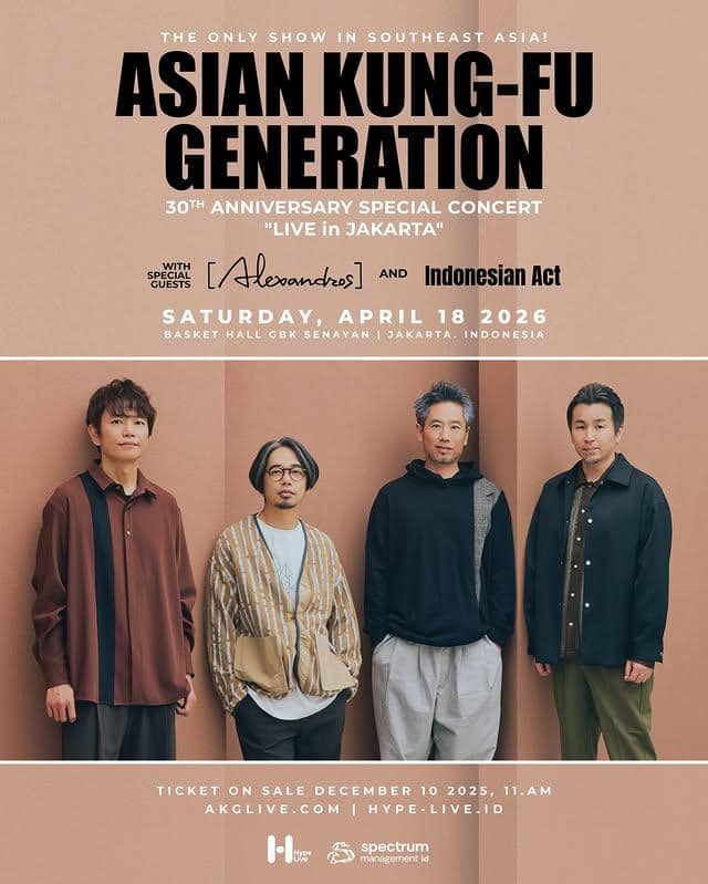 poster konser ASIAN KUNG-FU GENERATION