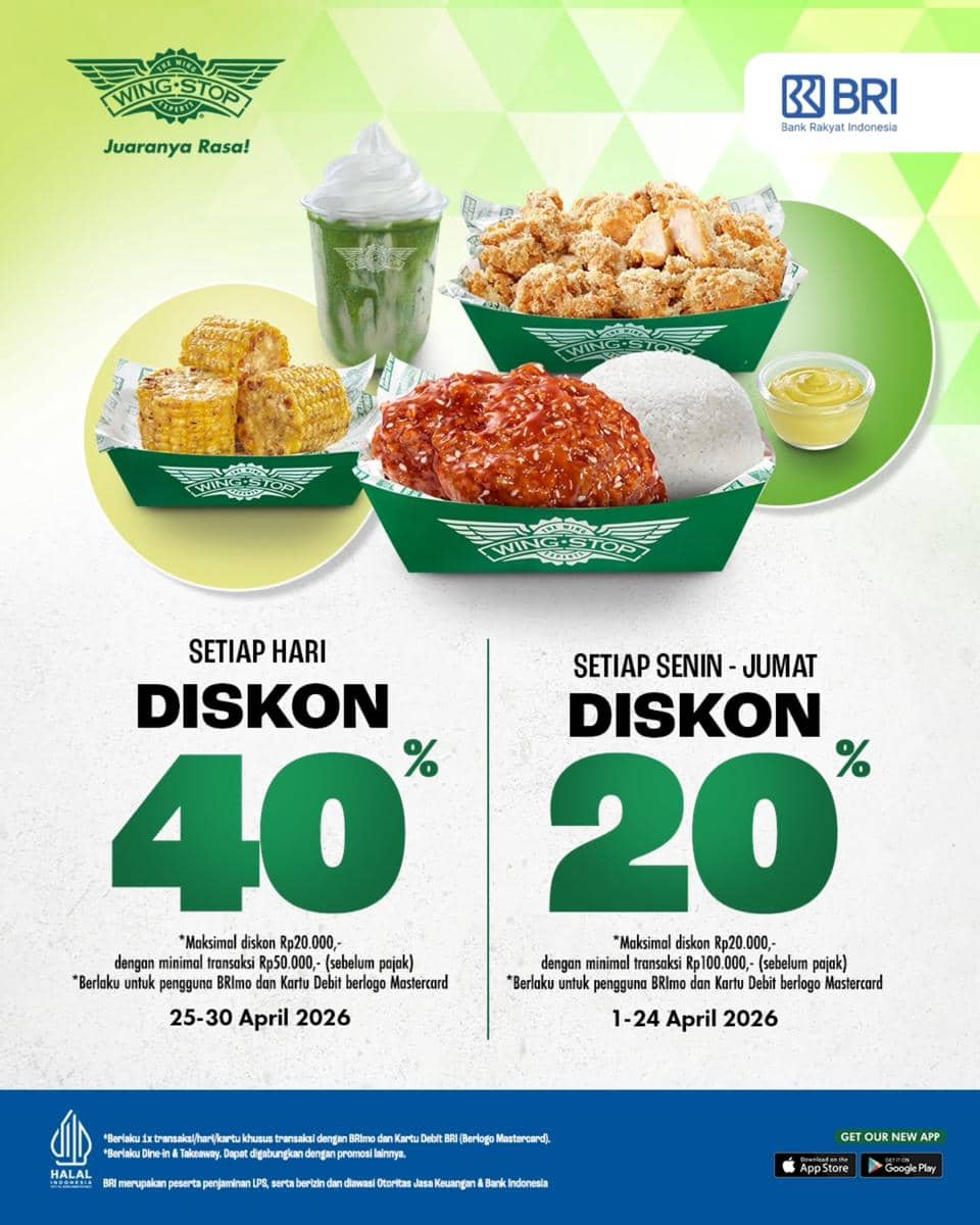 Promo Wingstop April 2026