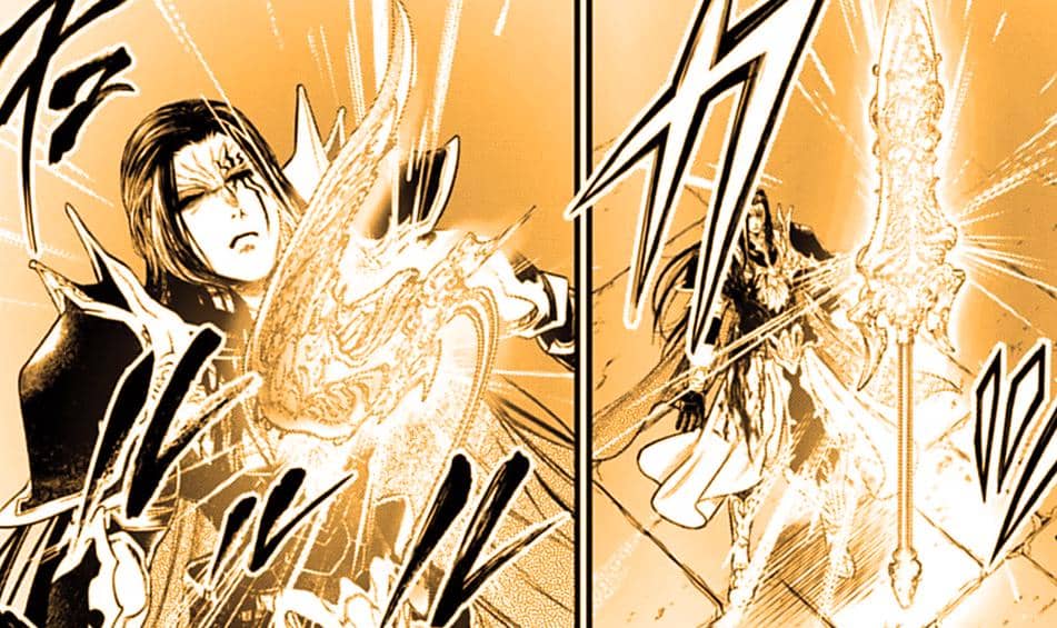 Odin dùng Gungnir để chữa lành vết thương - Ghi chép về Ragnarok