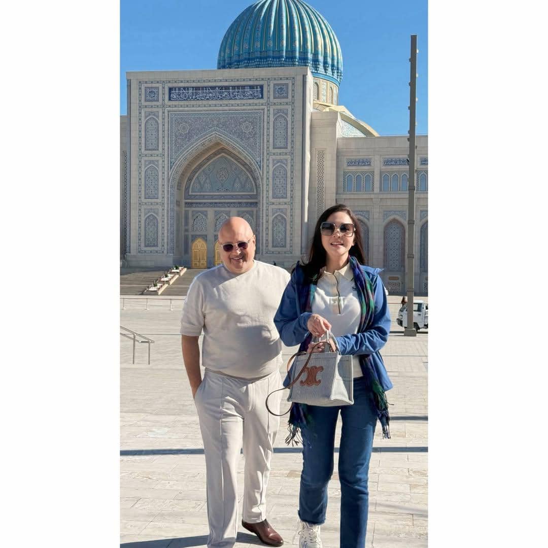 Maia Estianty dan Irwan Mussry liburan