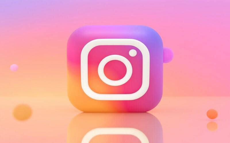 ilustrasi logo aplikasi Instagram