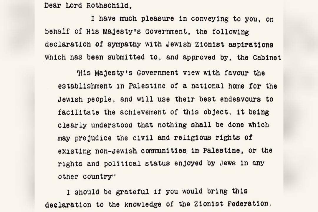 Deklarasi Balfour 