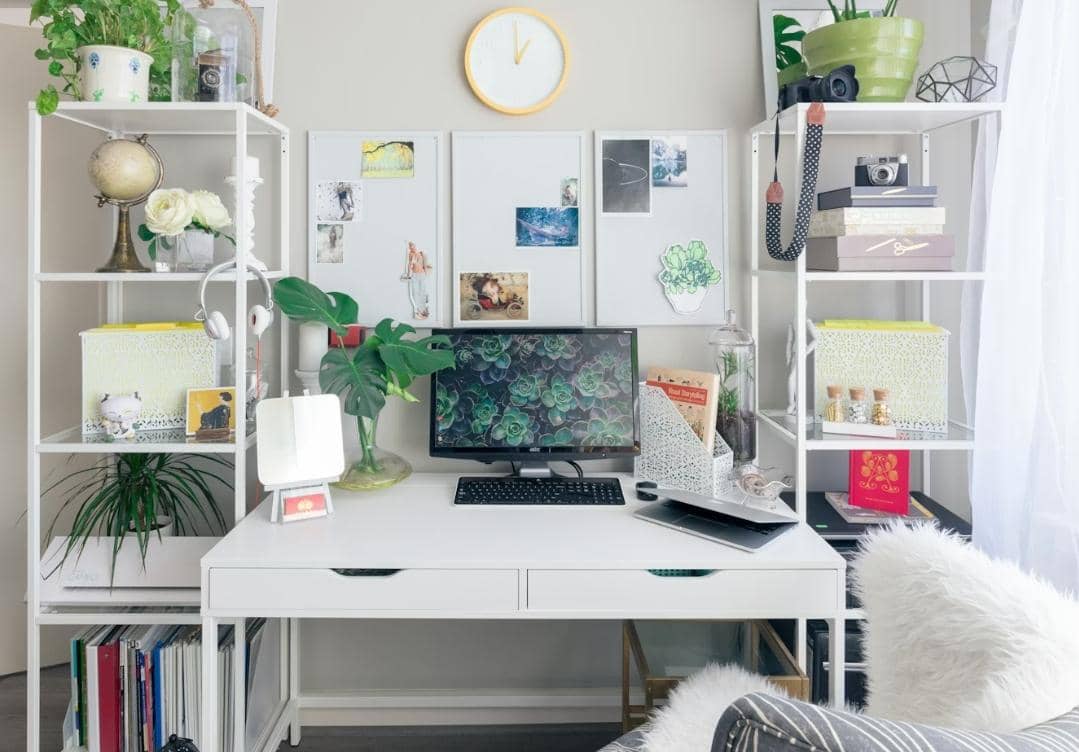 ilustrasi ruang kerja