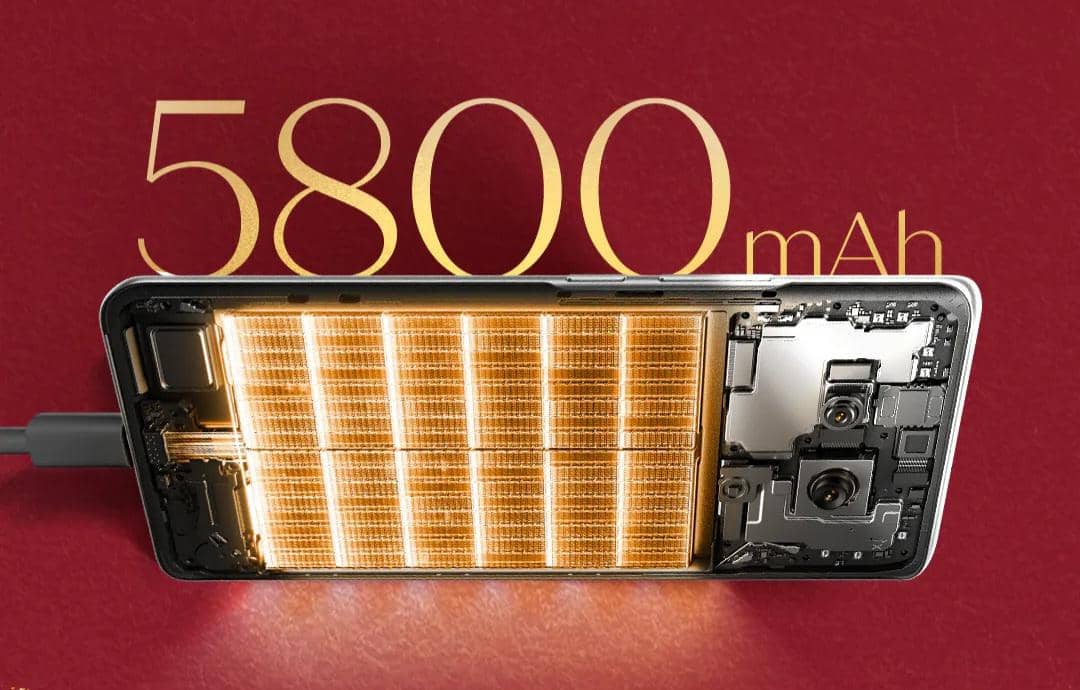 ilustrasi baterai 5800 mAh milik Xiaomi Redmi Note 15 SE 