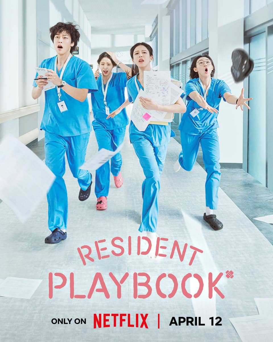 poster drama Resident Playbook