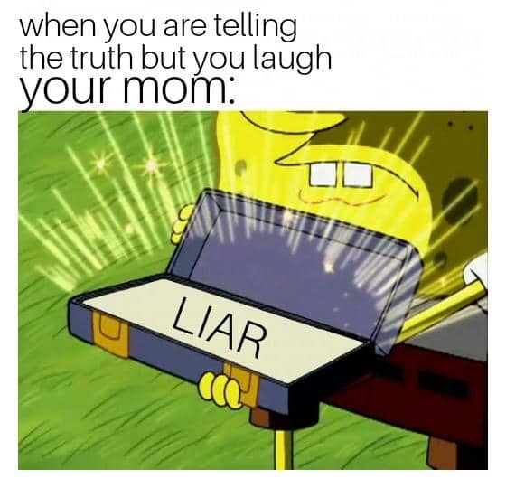 meme kartun tentang pembohong