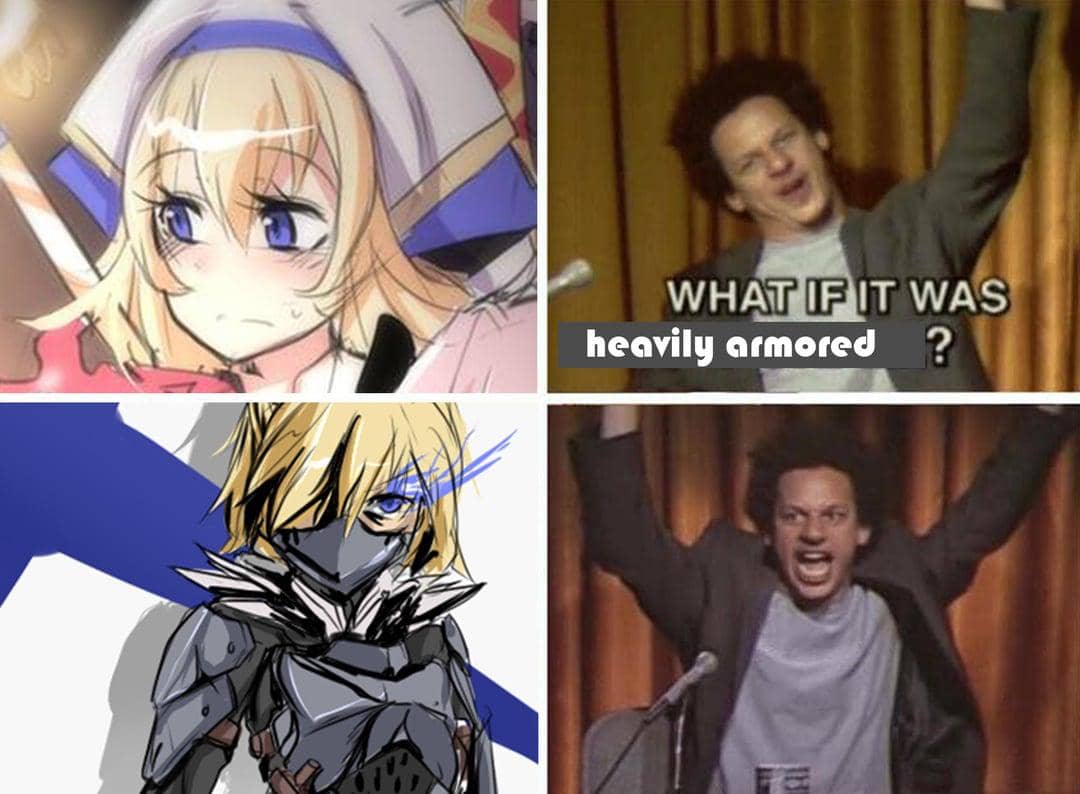 meme anime tentang air