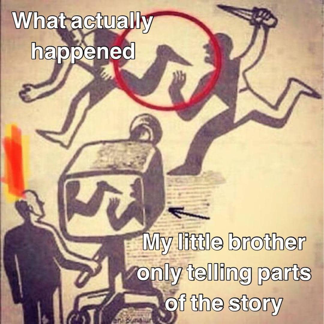 meme kartun tentang pembohong