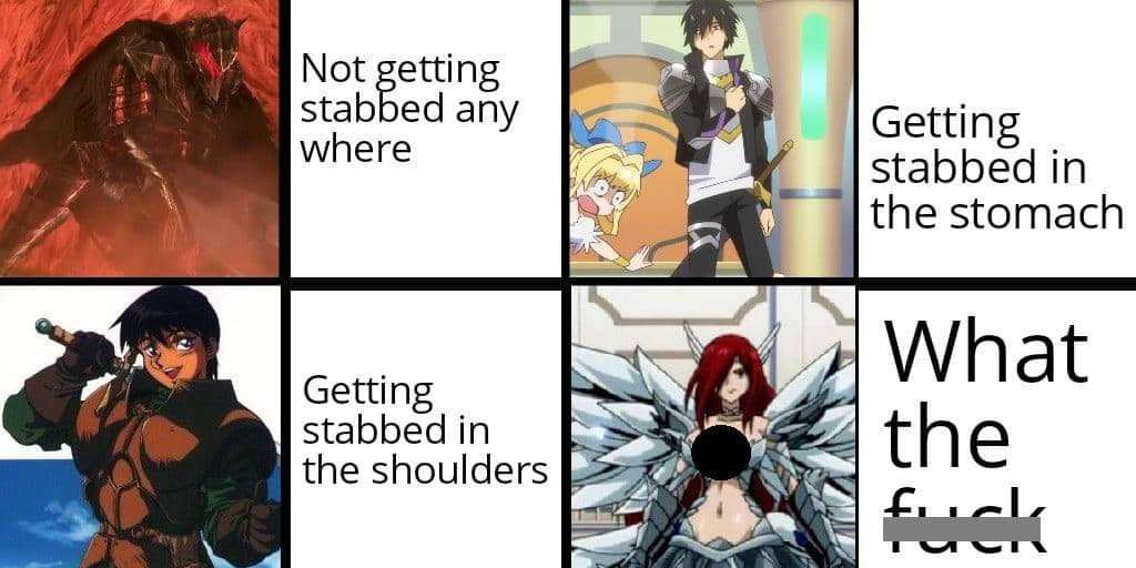 meme anime tentang air