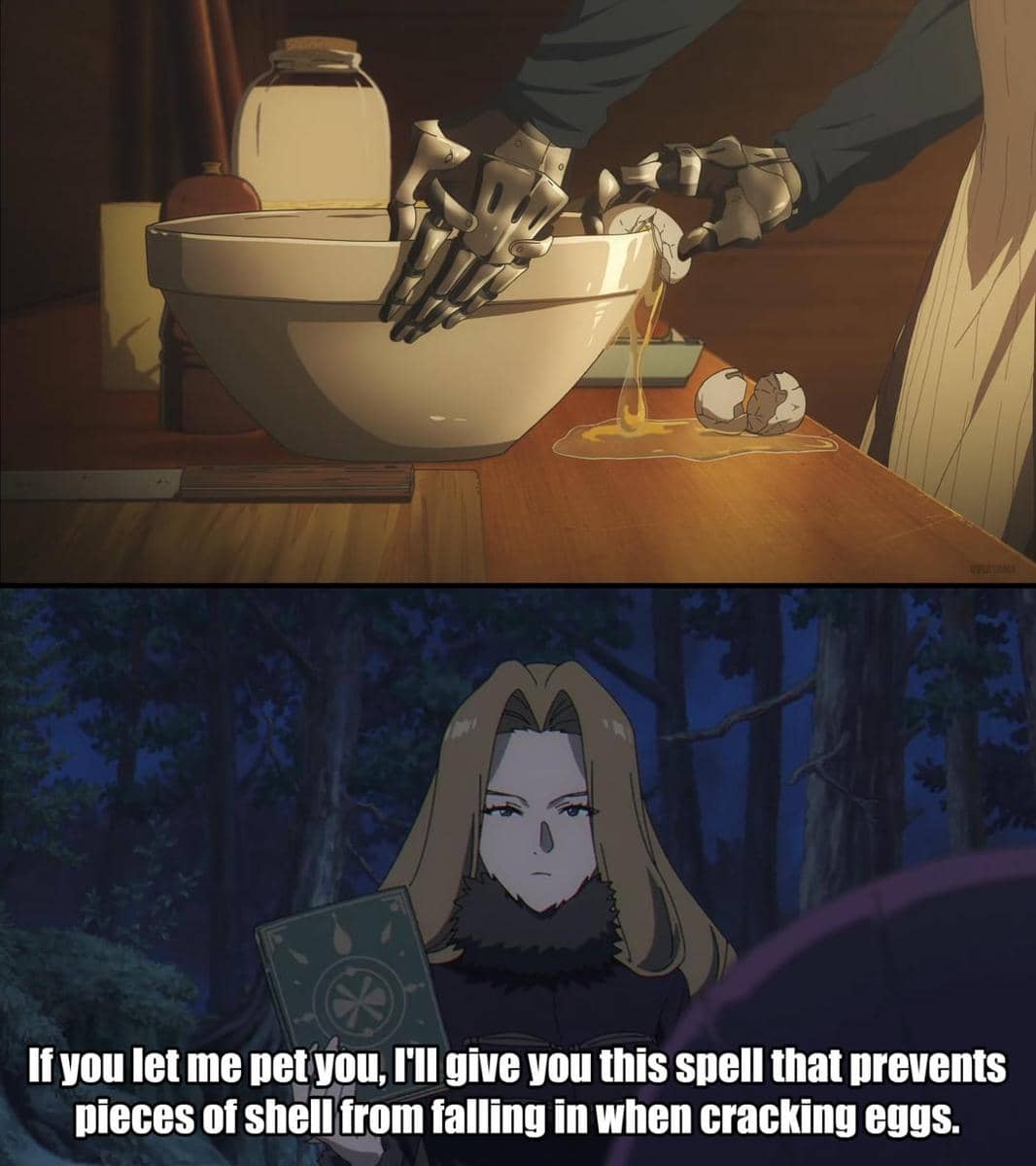 meme Frieren dan grimoire