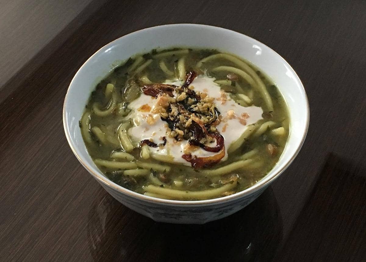 ilustrasi ash reshteh