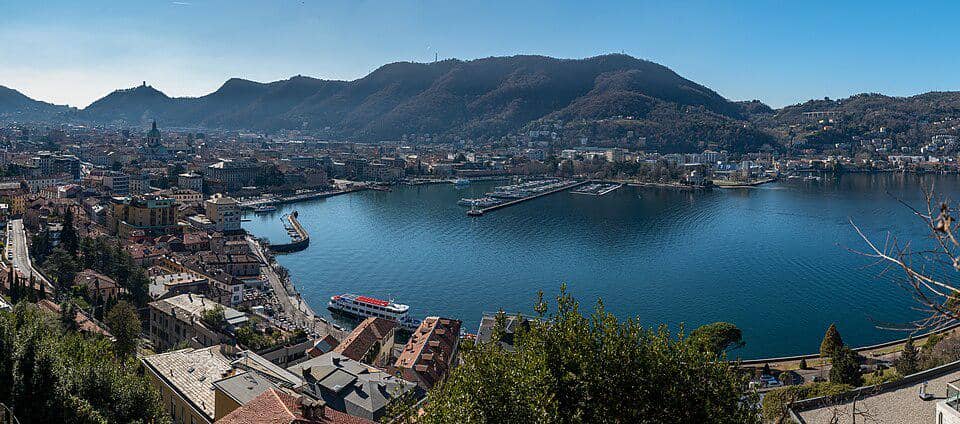 Kota Como di Italia