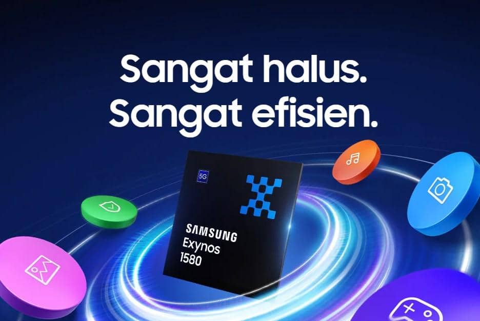 ilustrasi chipset Exynos 1580