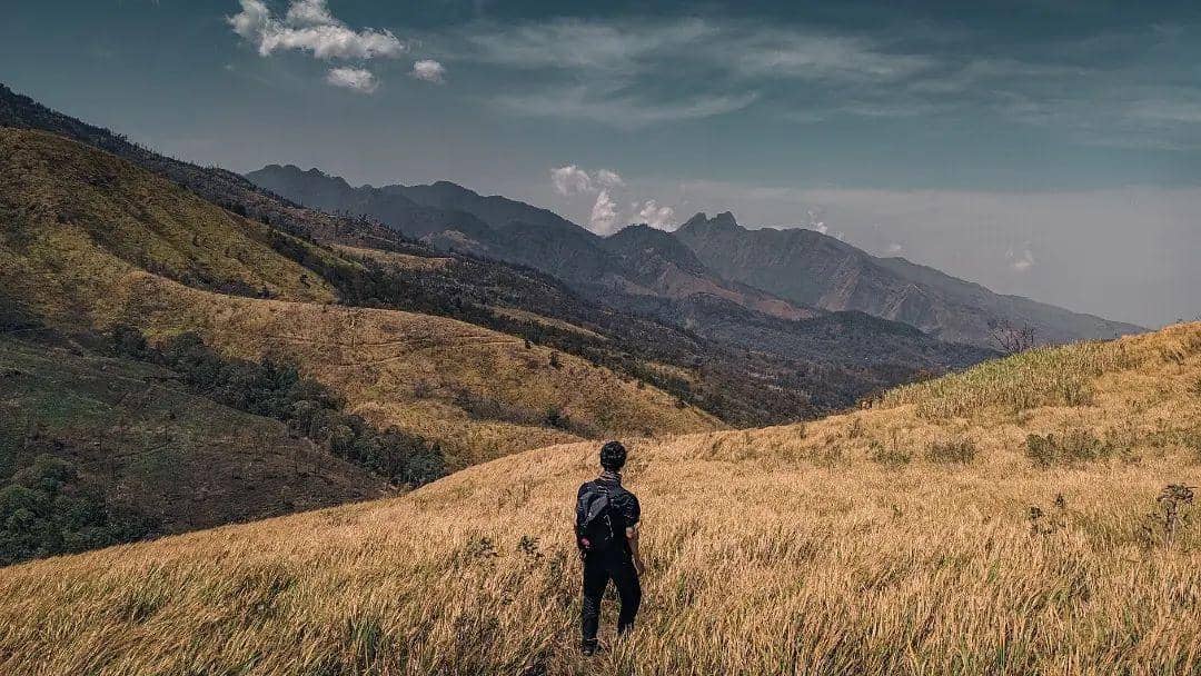 potret pemandangan di Gunung Pundak 