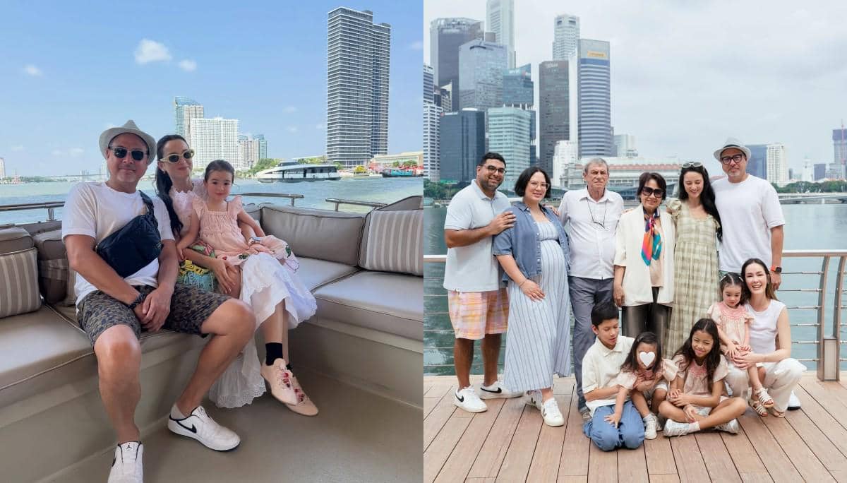 8 Potret Julie Estelle dan Keluarga Liburan di Thailand, Seru!