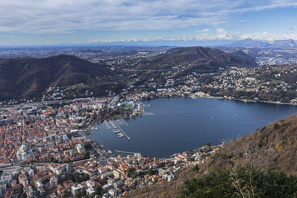 Kota Como di Italia