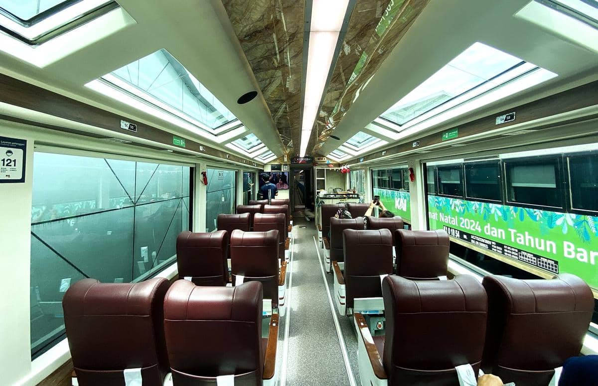 Apa Kelebihan Kereta Panoramic? Ini Fasilitas dan Keunggulannya
