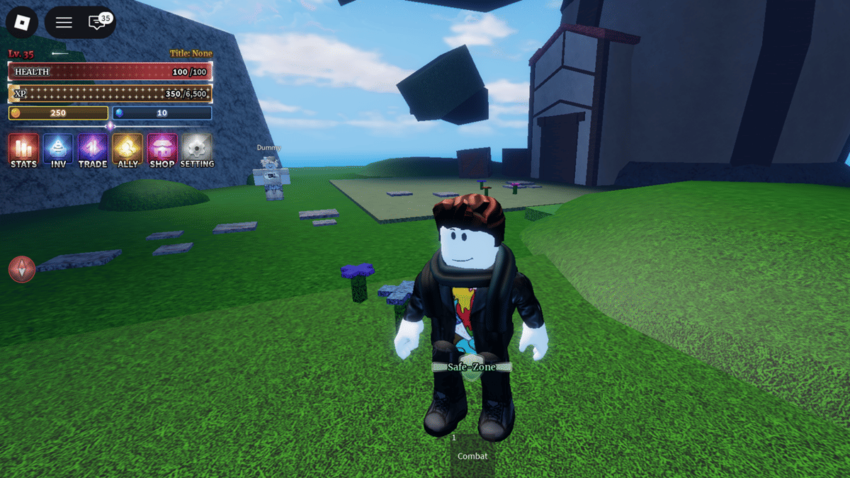 cuplikan gameplay Sailor Piece