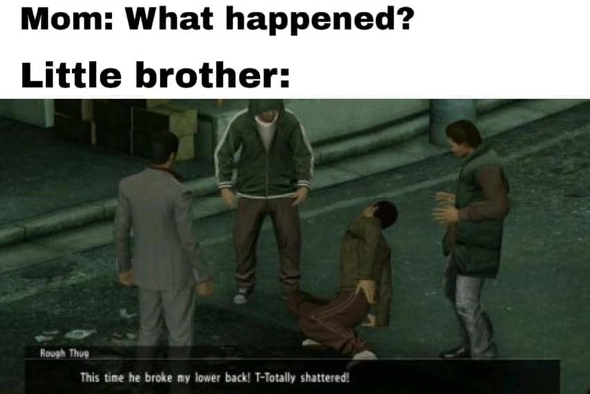 8 Meme Kartun tentang Pembohong, Dicepuin Adik Sendiri