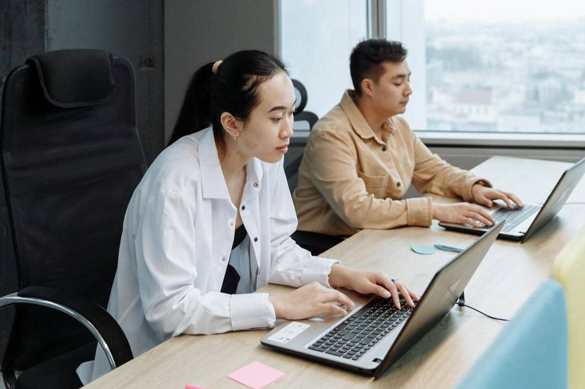 ilustrasi bekerja dengan teknik dobel doubling 