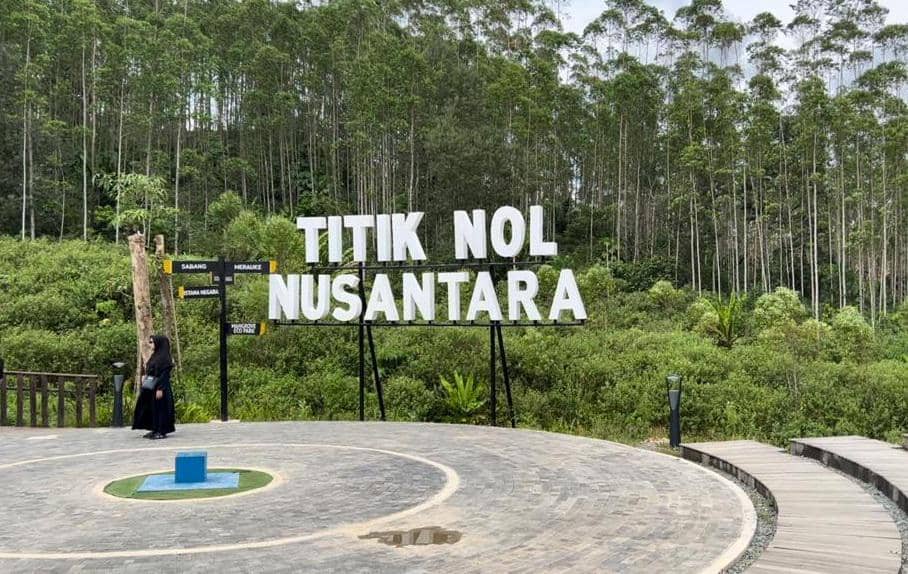 potret Titik Nol IKN