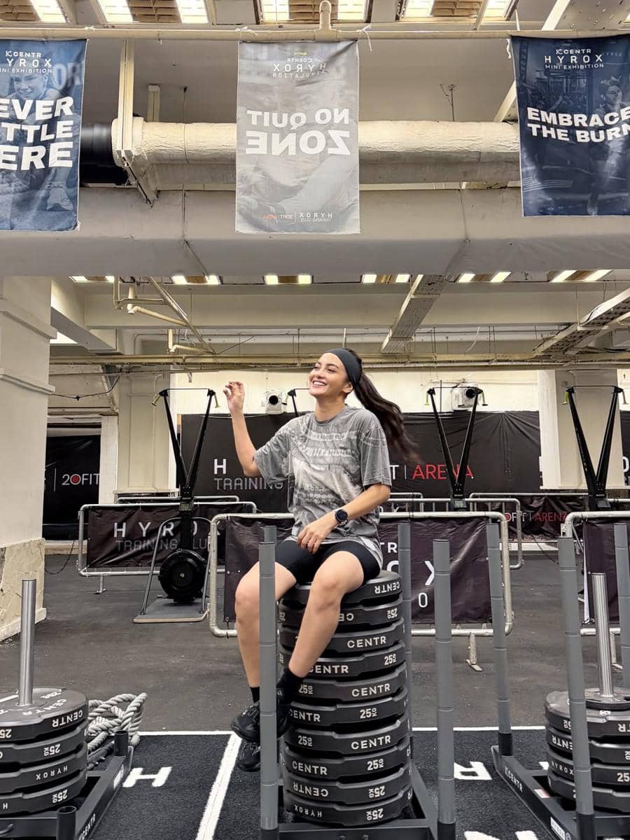 Ibnu Jamil dan Ririn Ekawati ikut latihan hyrox