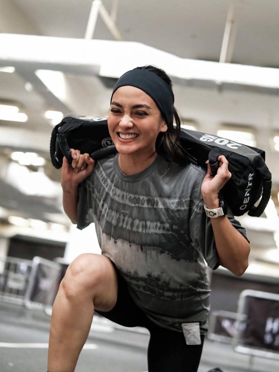 Ibnu Jamil dan Ririn Ekawati ikut latihan hyrox