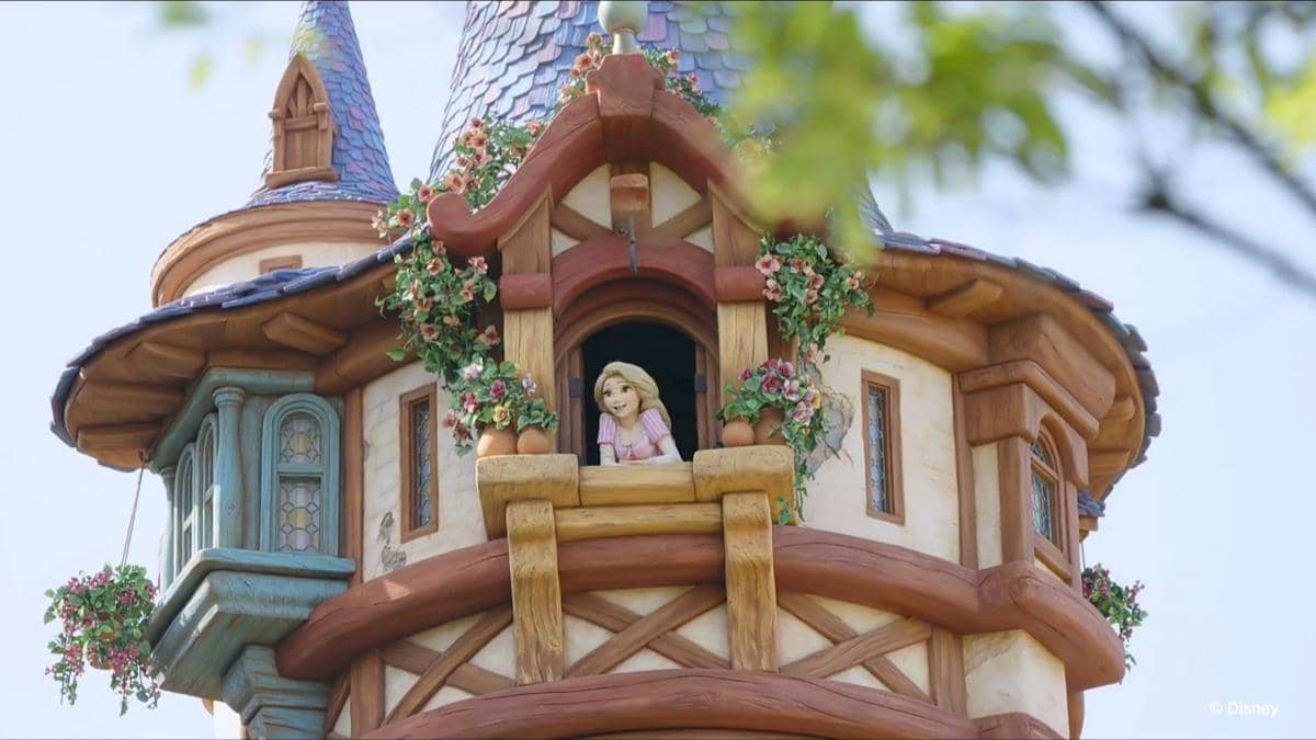 Rapunzel Tower di Tokyo DisneySea