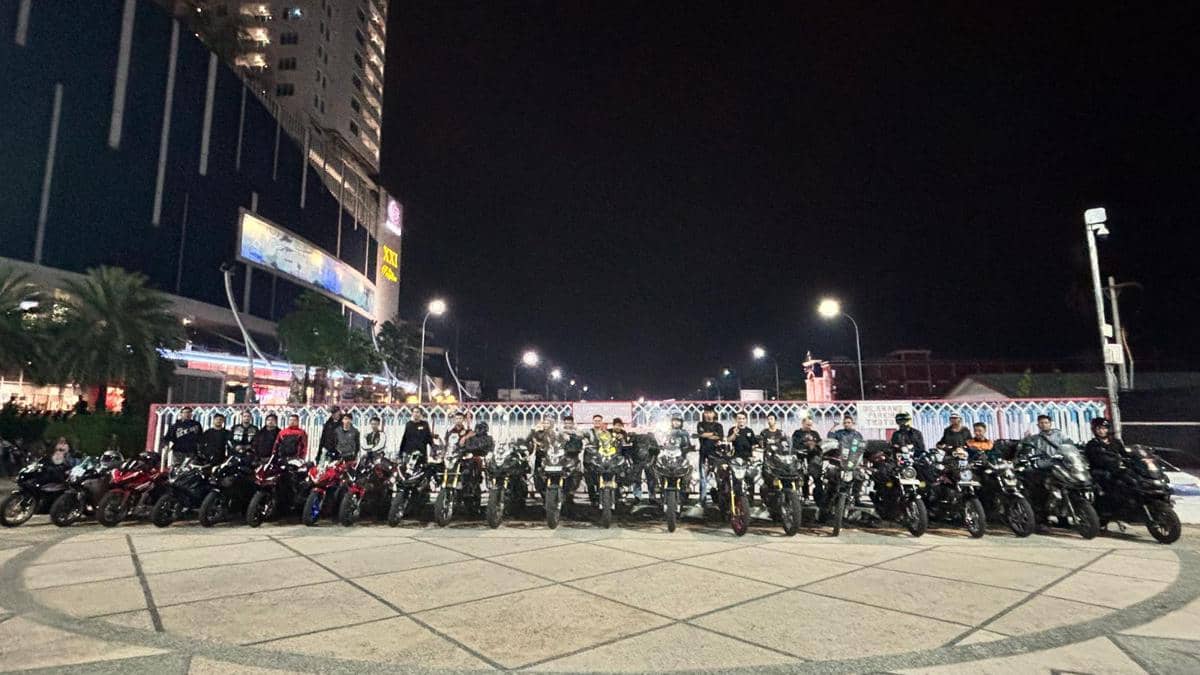 Meriahkan Laki Code, Riders Medan Gelar Solidaritas Lintas Komunitas