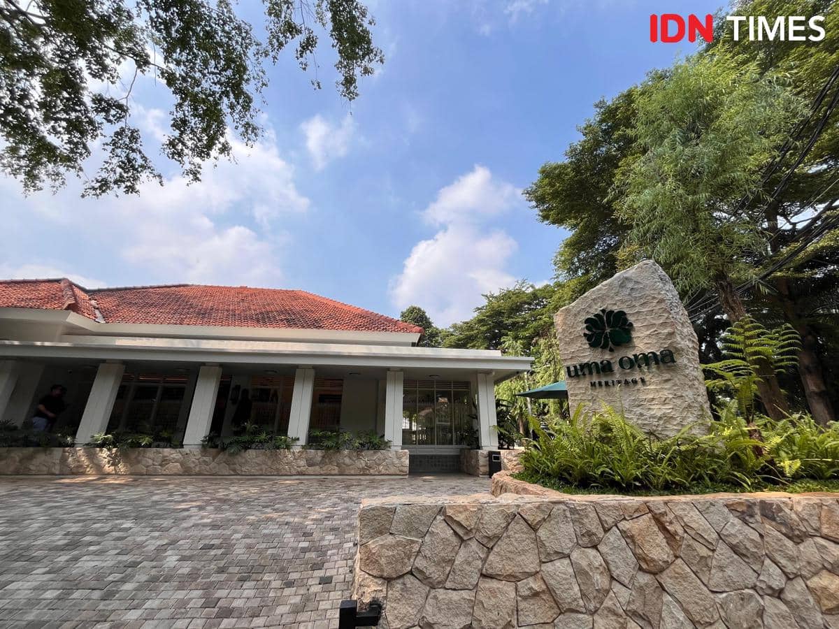 Potret Uma Oma Heritage, Menteng, Jakarta Pusat 