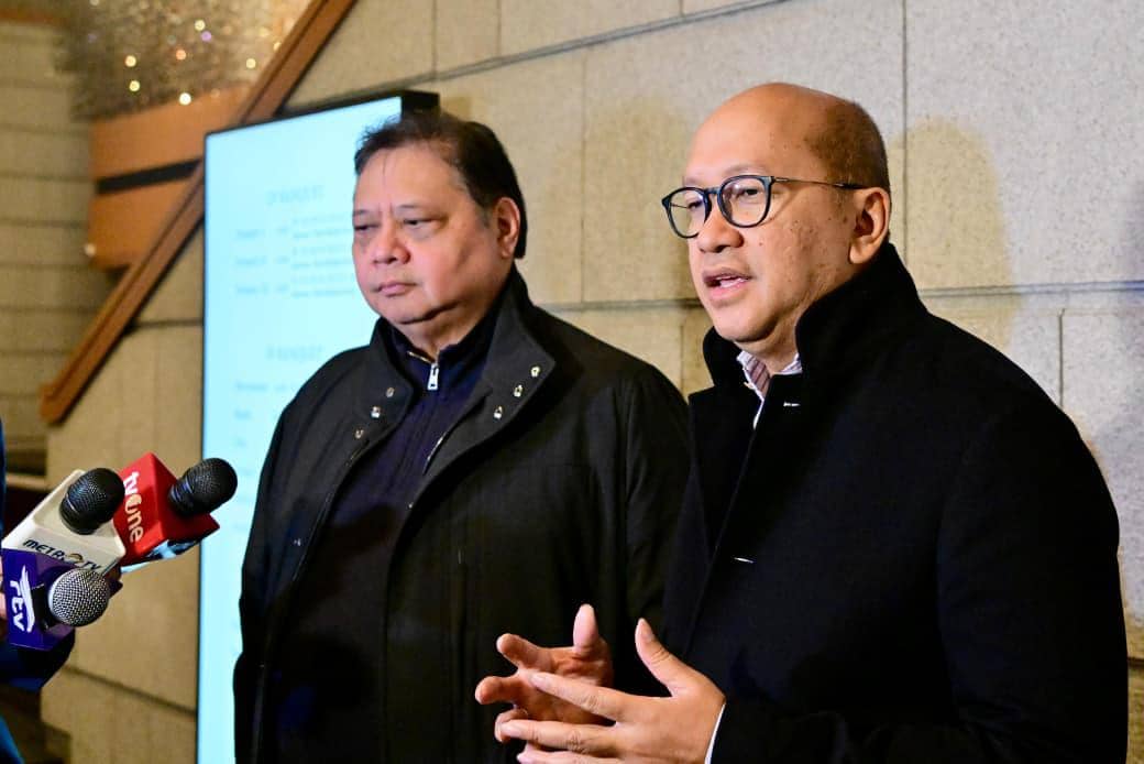 Menteri Koordinator Bidang Perekonomian Airlangga Hartarto dan Menteri Investasi/Kepala BKPM Rosan Roeslani. (Dok/Istimewa). 