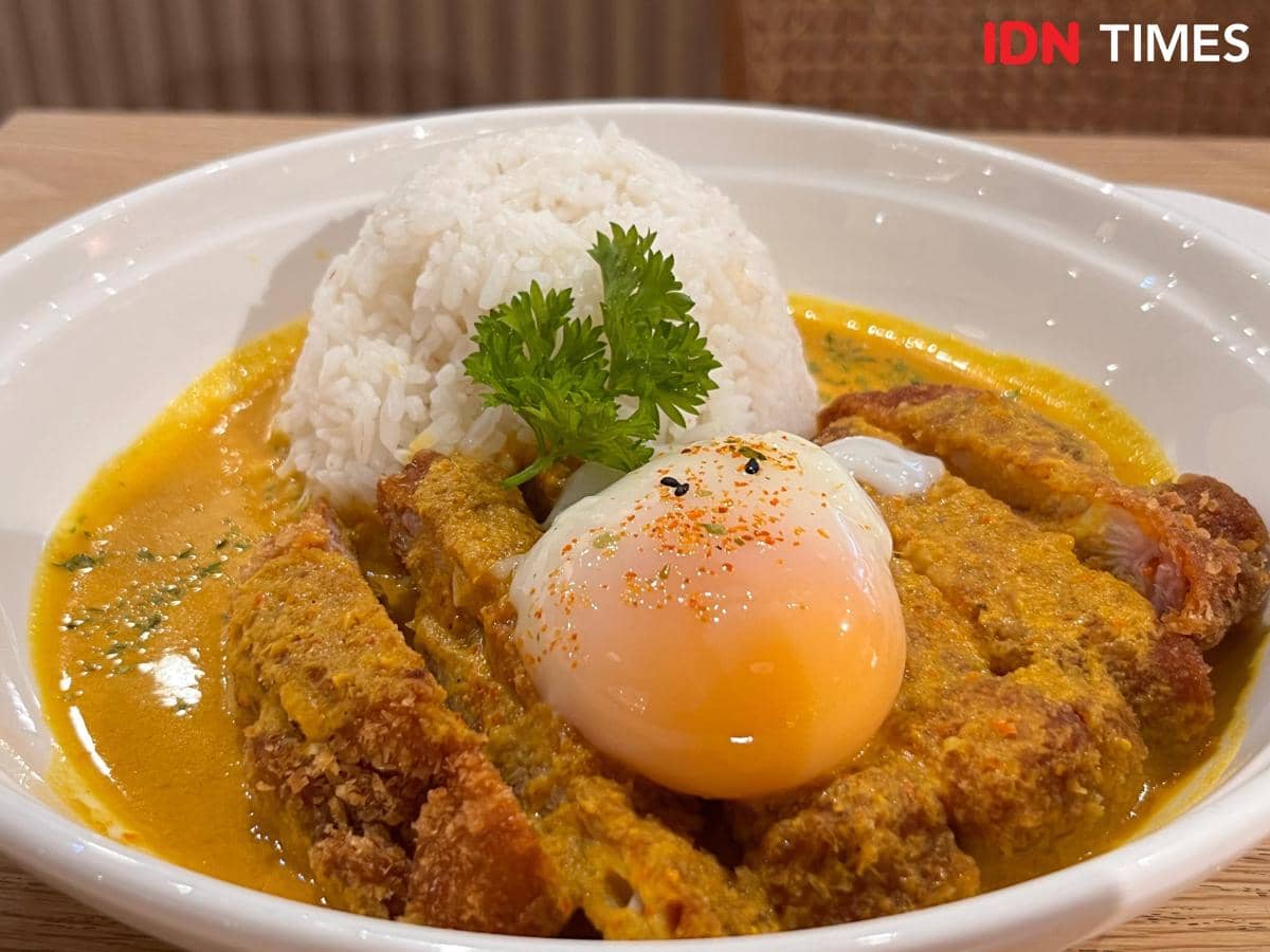 Potret Chicken Katsu Gulai, menu kolaborasi Yummy dan Pancake Co 