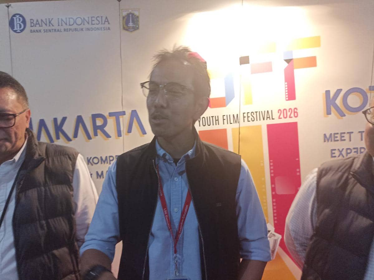 Kepala Perwakilan Bank Indonesia Provinsi DKI Jakarta, Iwan Setiawan dalam Road to Jakarta Youth Film Festival (JYFF) 2026, Kamis (3/4/2026). 