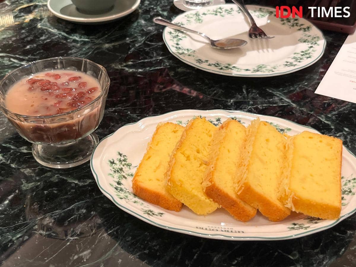 Potret dessert di Uma Oma Heritage, Menteng, Jakarta Pusat