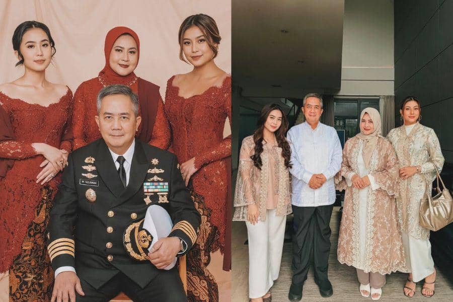 OOTD Keluarga Karin Novilda, Kompak dan Manis!