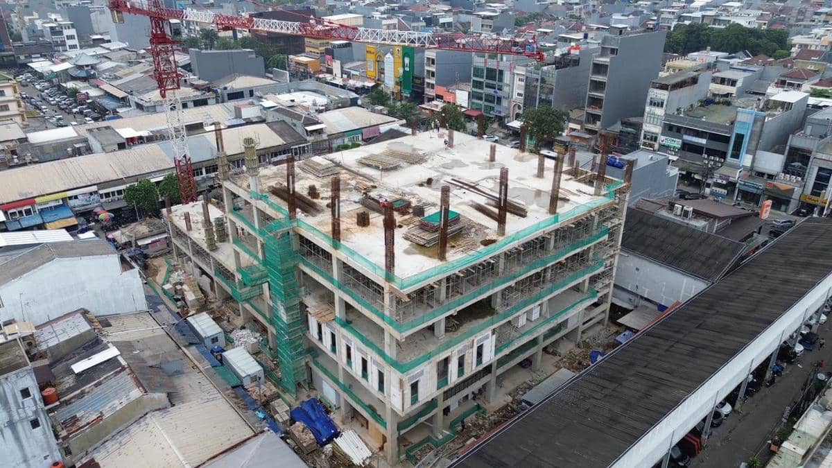 Revitalisasi Pasar Muara Karang 35 Persen, JakPro: Akhir 2026 Beroperasi