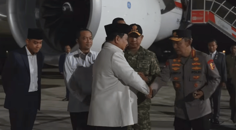 Prabowo Tiba di Tanah Air Usai Lawatan ke Jepang dan Korea
