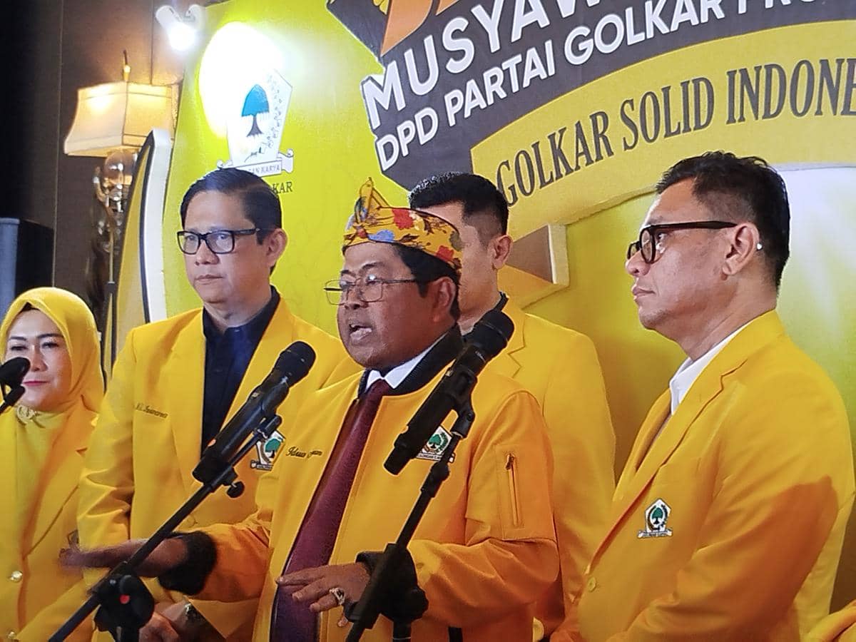 Daniel Ketua Baru Golkar Jabar, Idrus Minta Setia Kepada Pemerintah 