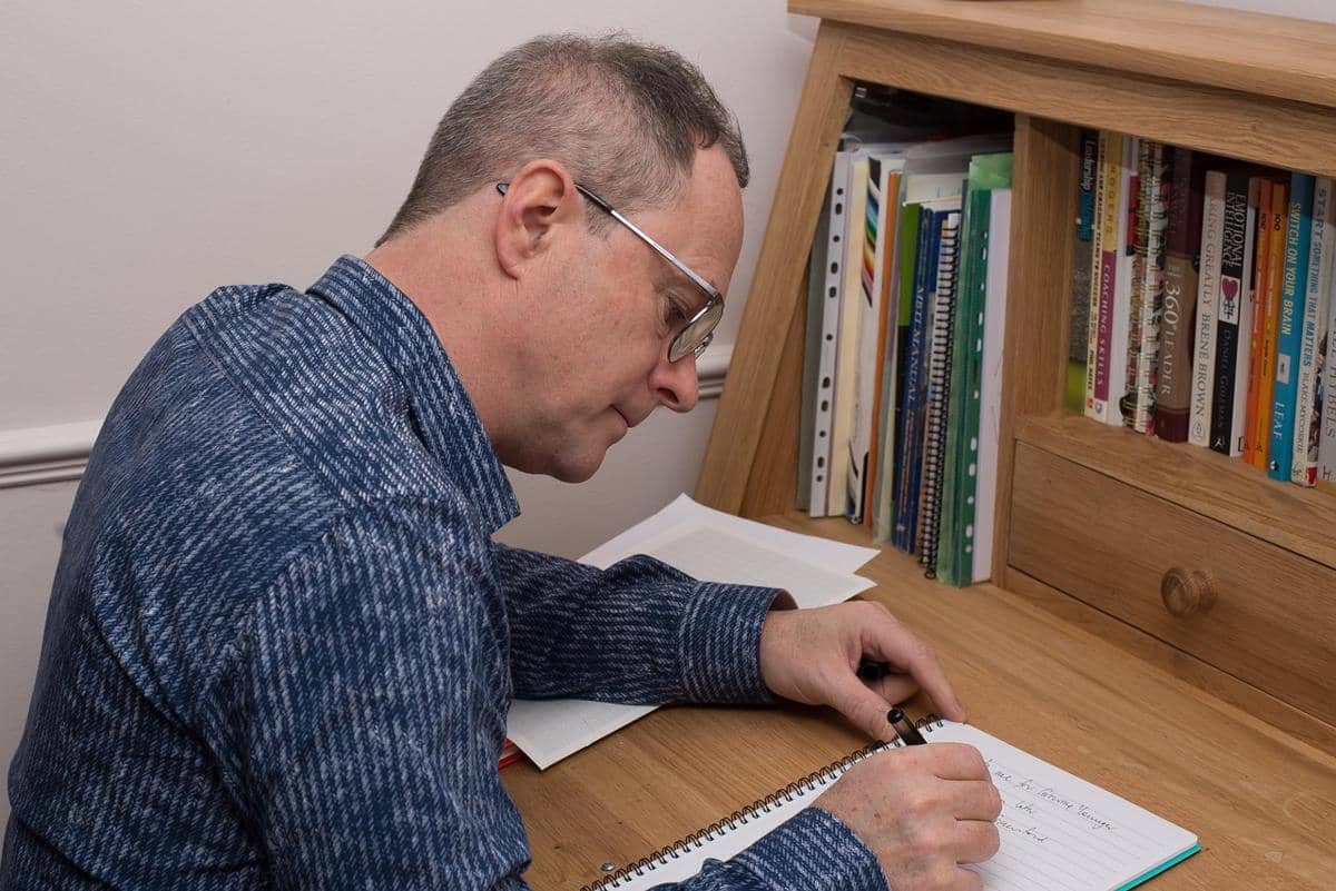 Ilustrasi work from home.