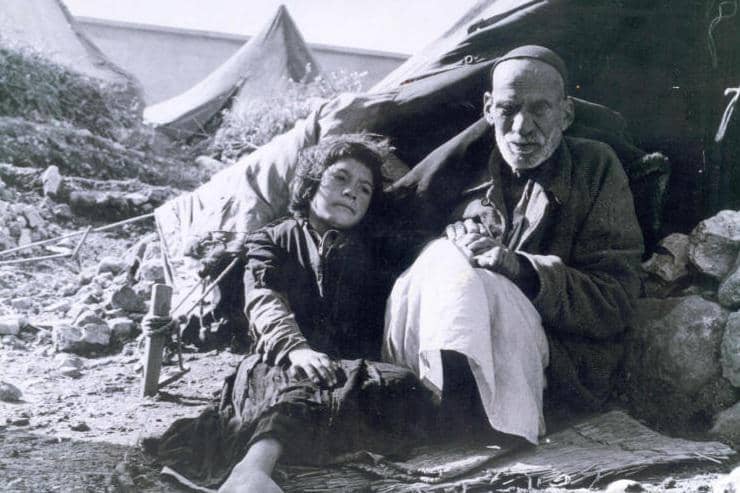 pengungsi Palestina dari tragedi Nakba