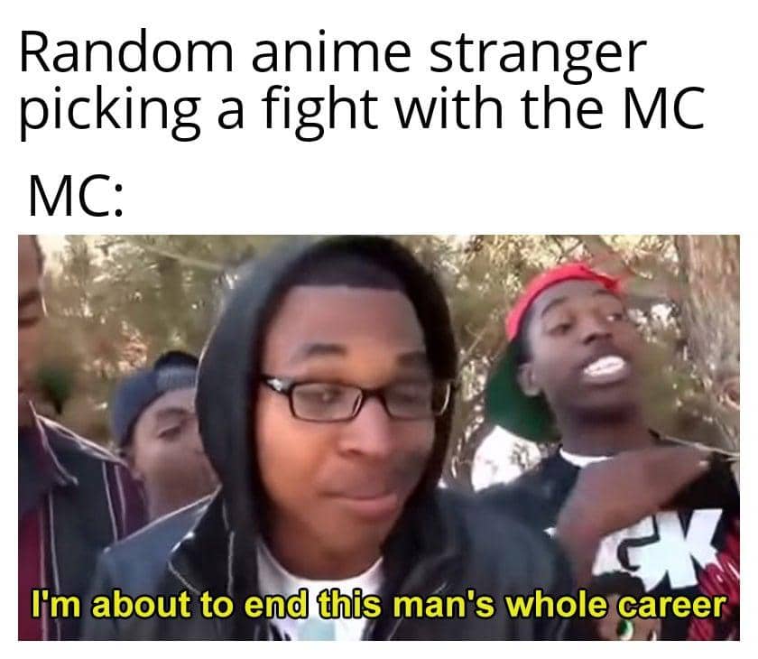 meme anime tentang orang asing