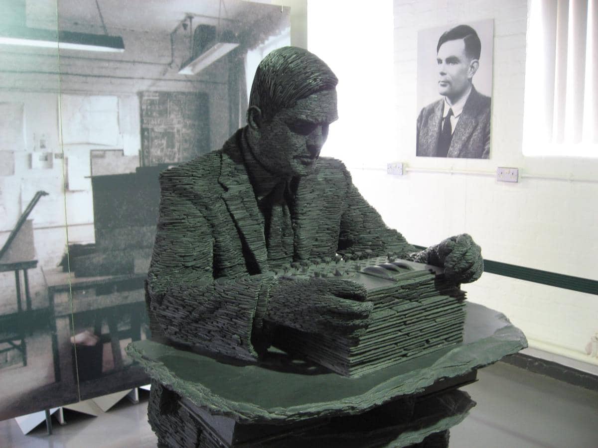 Ilustrasi Alan Turing